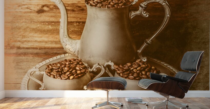 Coffee Bean Antiquity Wall Murals