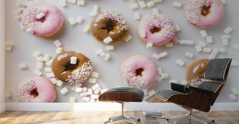 Contemporary Confection Wall Murals