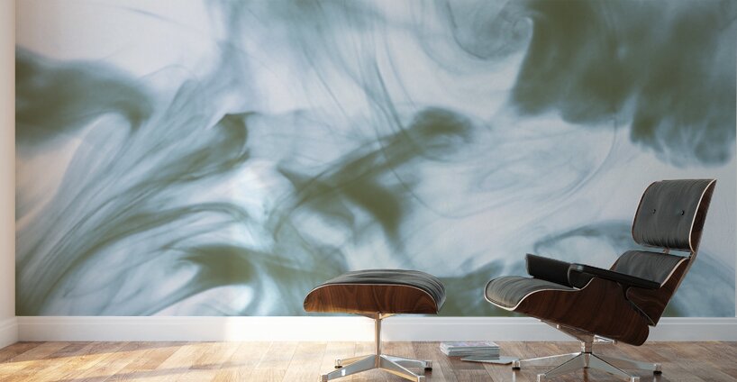 Blue Wash Wall Murals