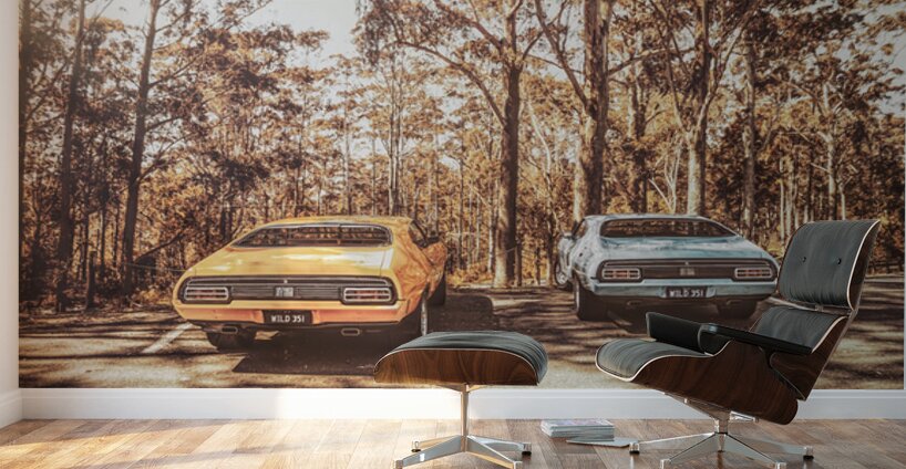 Double Trouble Wall Murals