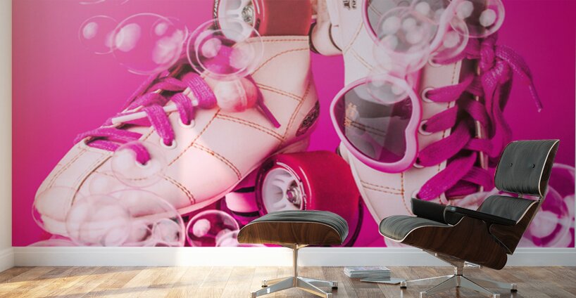Party Skate Wall Murals
