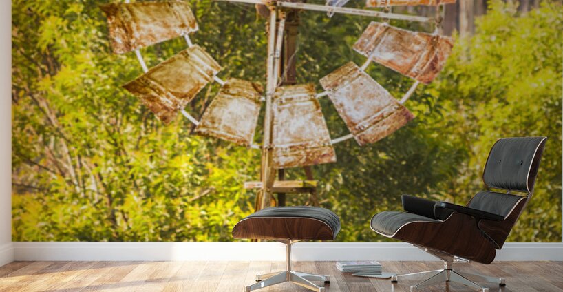 Old Water Windmill  Wall Murals