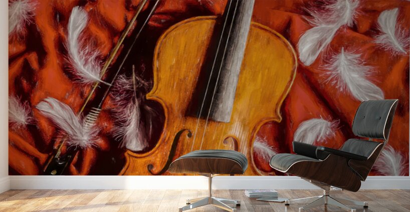 Wistful Symphony Wall Murals