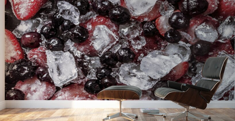 Berry Beverage Blend Wall Murals