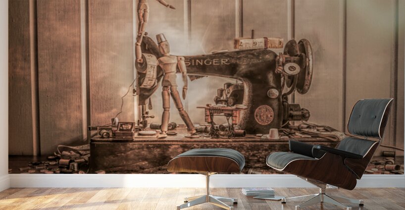 Circus Sew Lair Wall Murals