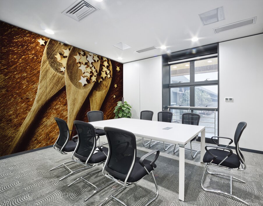 Quality dish review in the baking Wall Printing