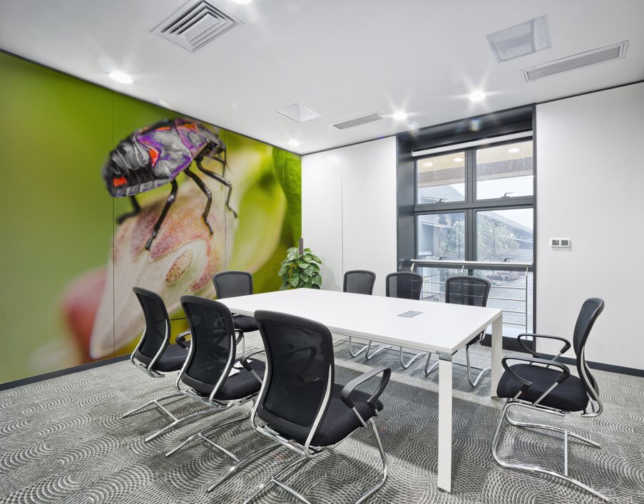 Beetle botanics Wall Printing