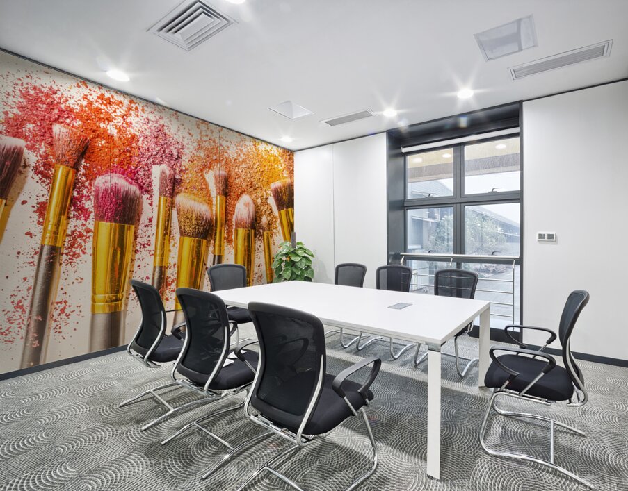 Powder Palette Wall Printing