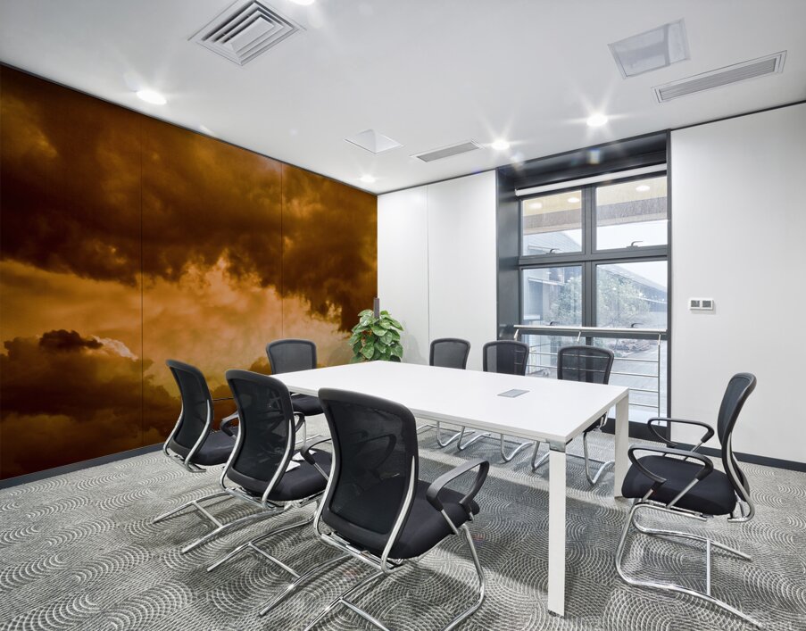 Dusk and storm Wall Printing