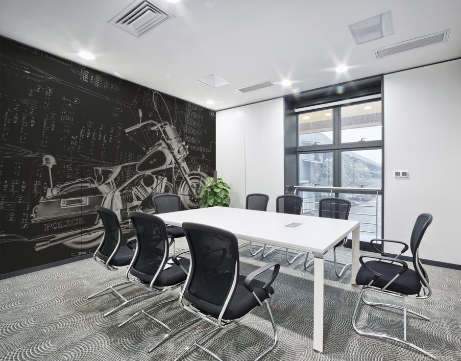 The Patrol Grid Wall Printing