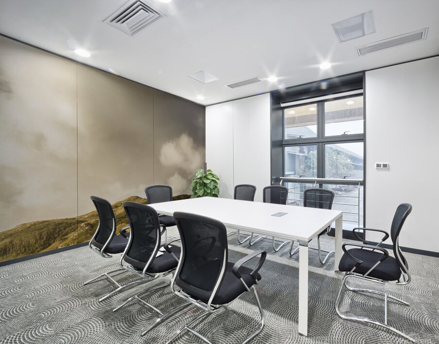 Tasmanian Mountain Against Dramatic Sky Wall Printing