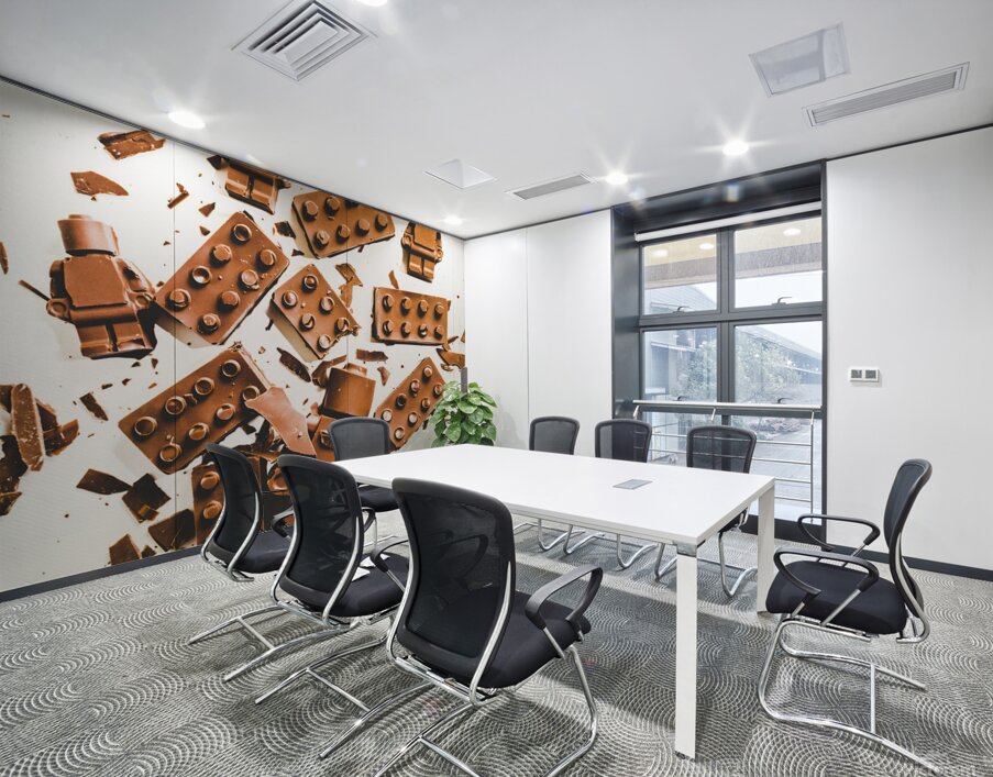 Sweat defeat Wall Printing