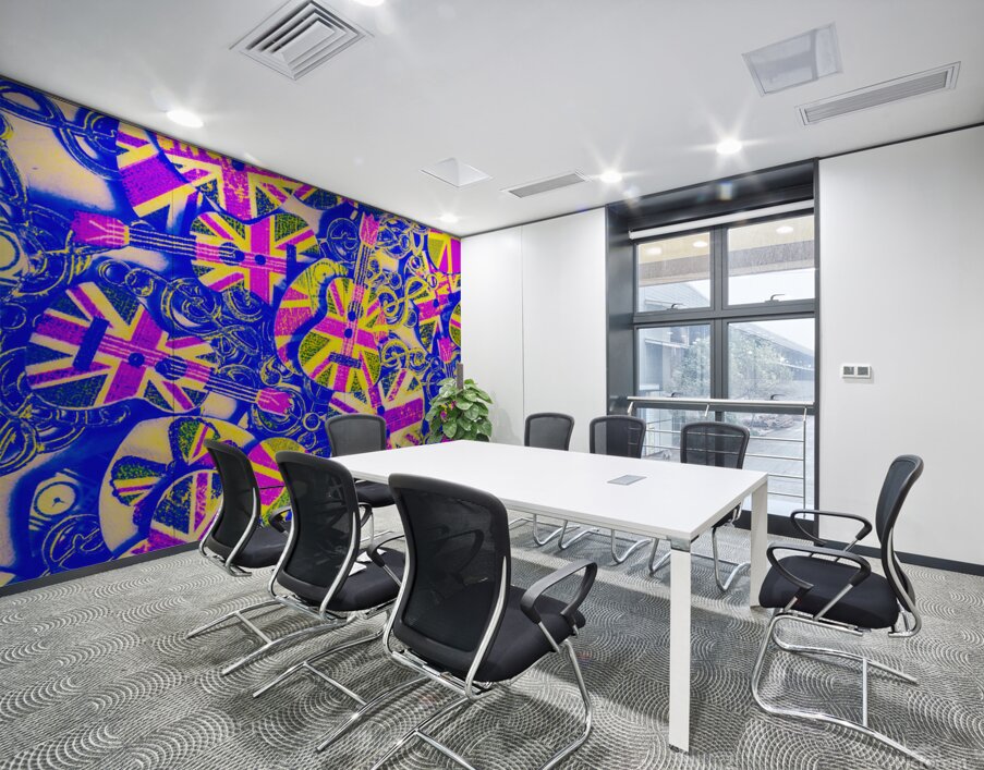 Pommy pop rock Wall Printing