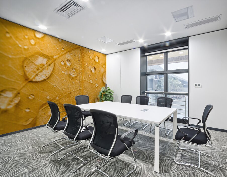 Leafy tropics Wall Printing