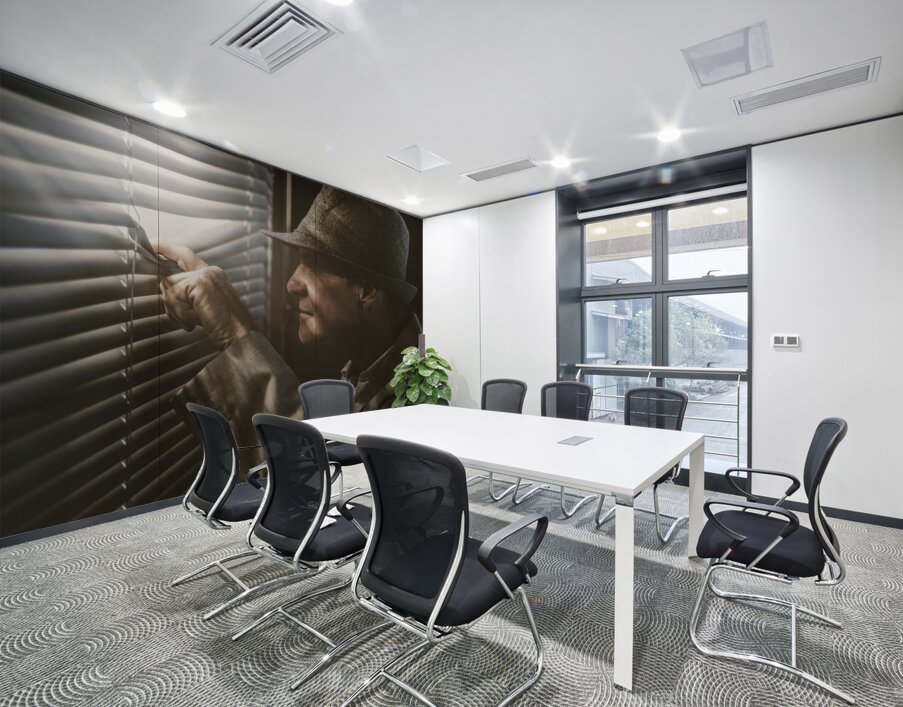 Undercover stakeout  Wall Printing