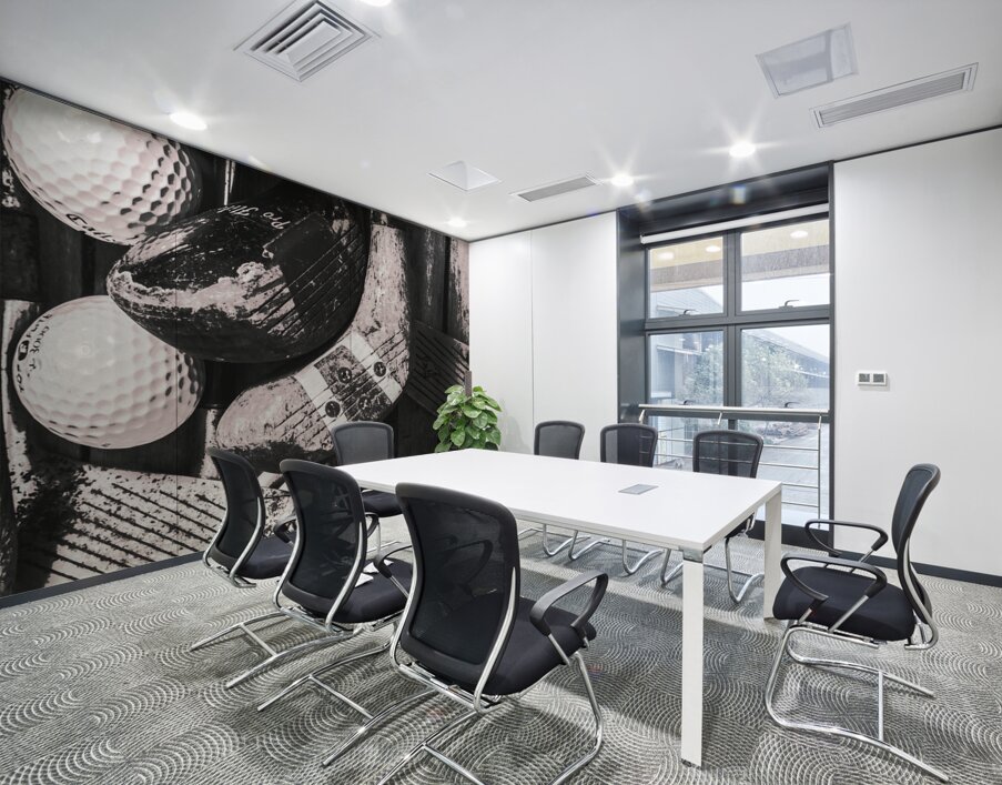 Scored and stained Wall Printing