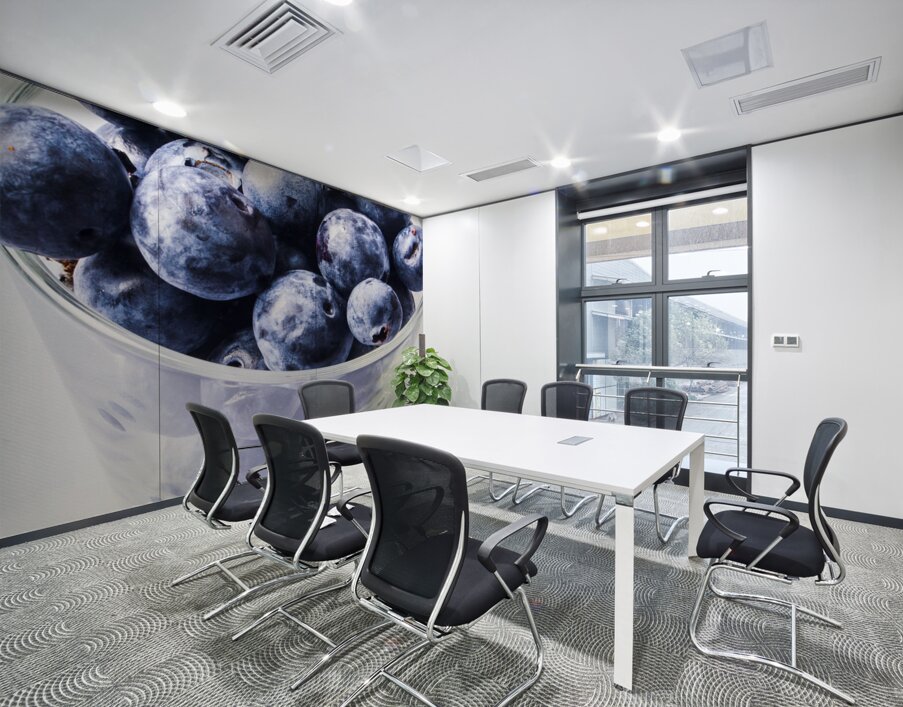 Blueberrini  Wall Printing