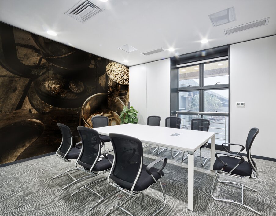 Smokey whiskey cellar Wall Printing