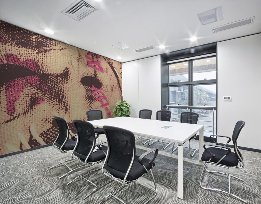 Vintage scarecrow mask Wall Printing