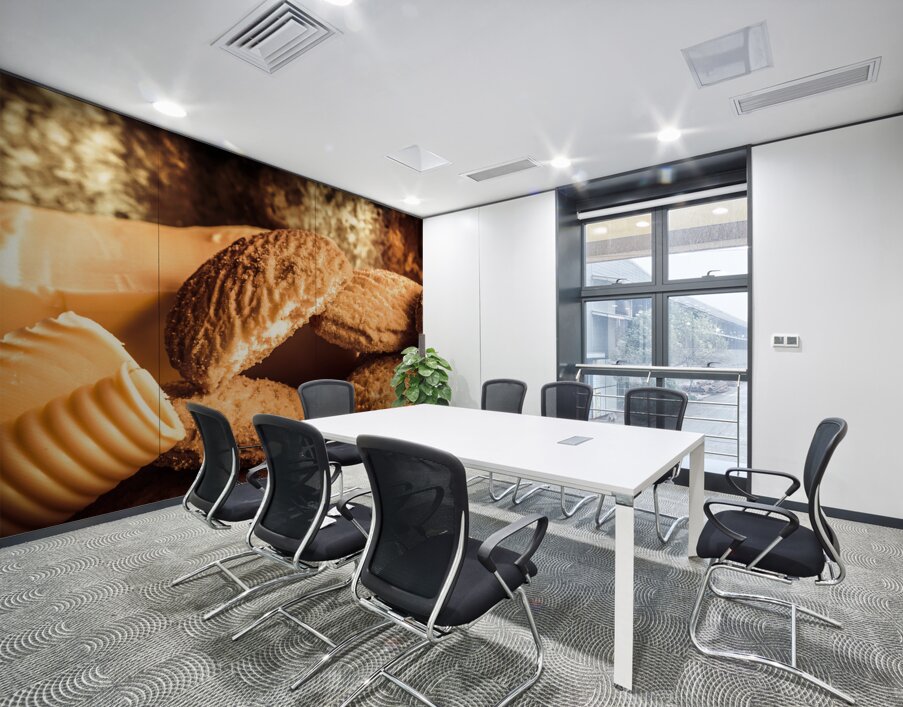 Still life bakery art. Shortbread cookies Wall Printing