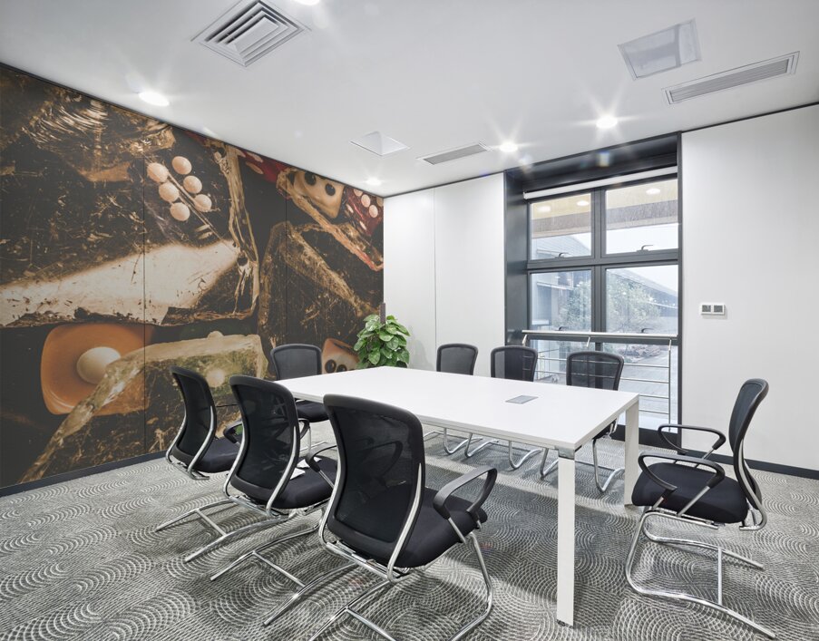 Vintage gambling scene Wall Printing