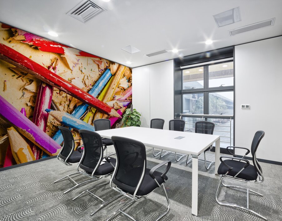 Creative mess Wall Printing