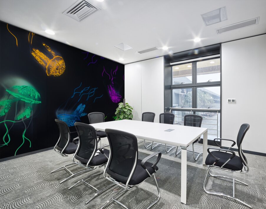 Movement in motions Wall Printing