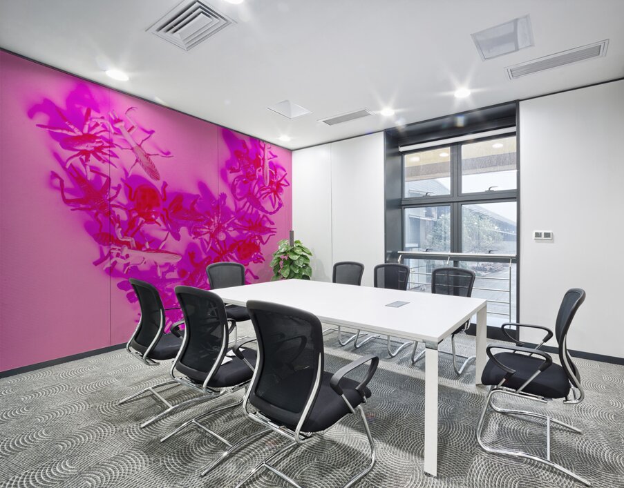 Love bug pop heart Wall Printing