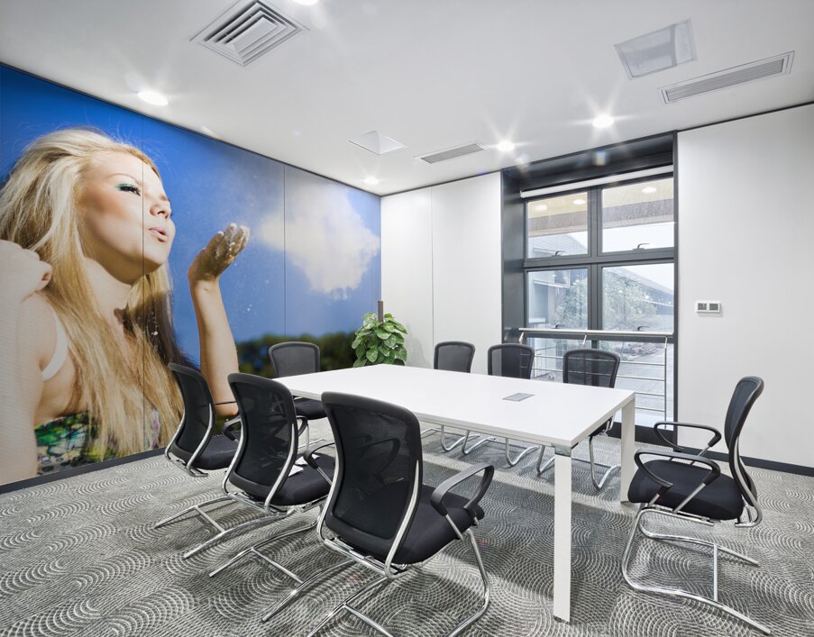 Cloud Creation With A Puff Of Magic Wall Printing