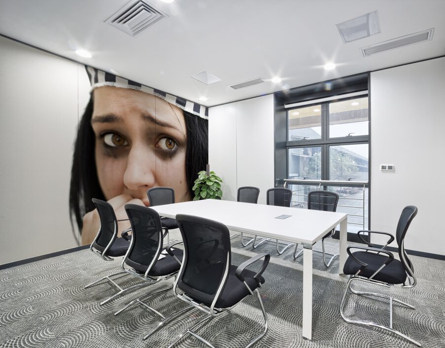 Jailhouse Blues Wall Printing