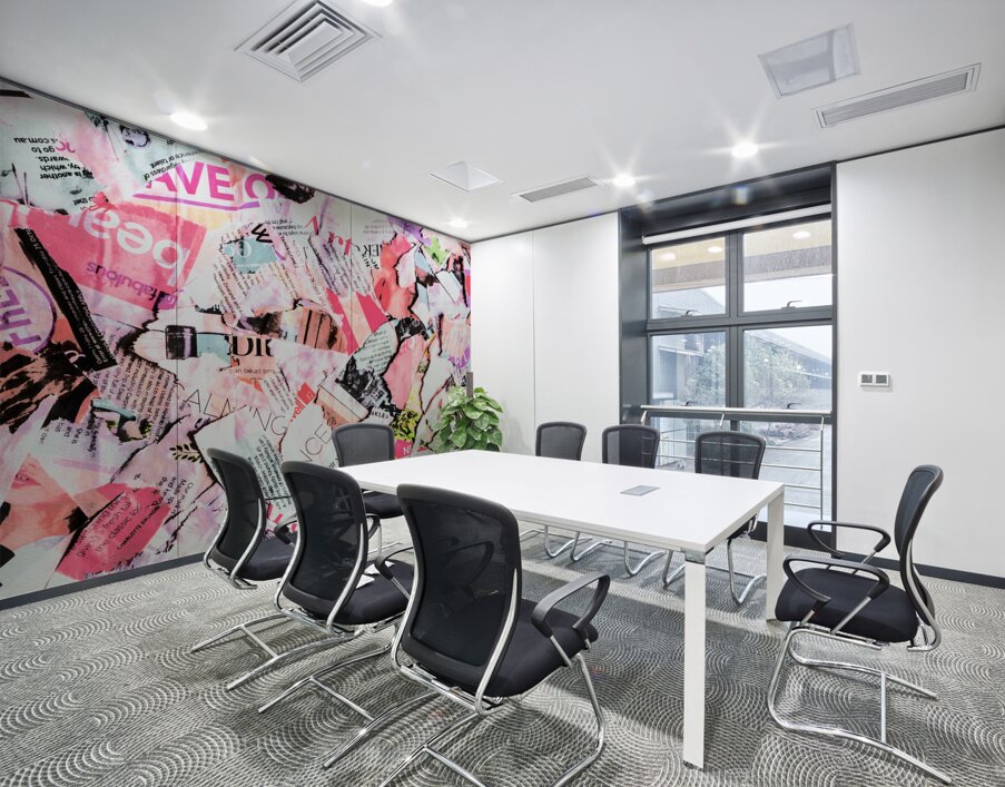 Mixed media messages Wall Printing