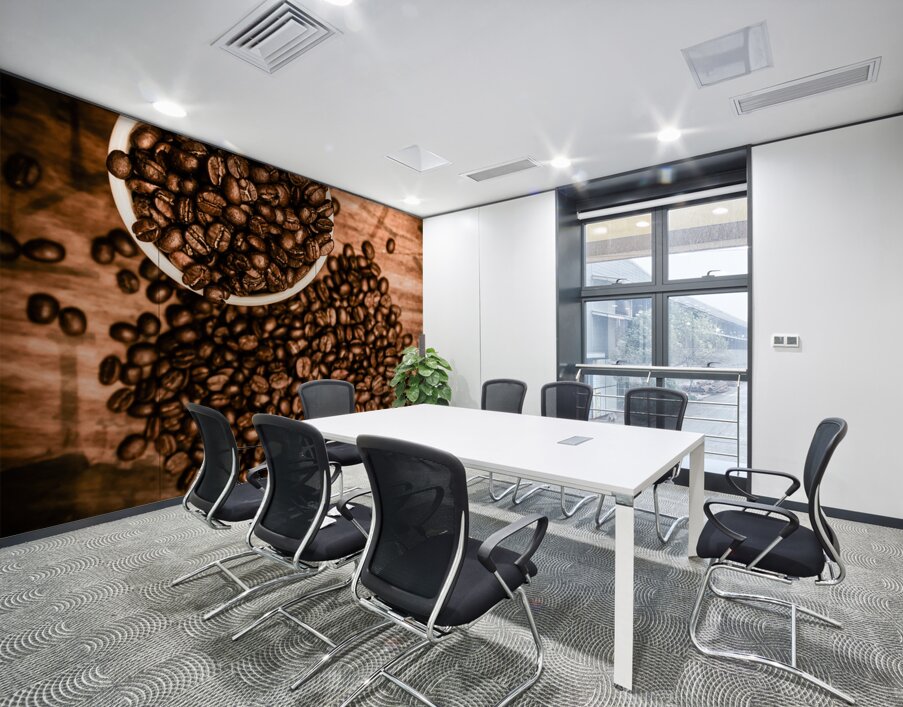 Vintage cafe artwork Wall Printing