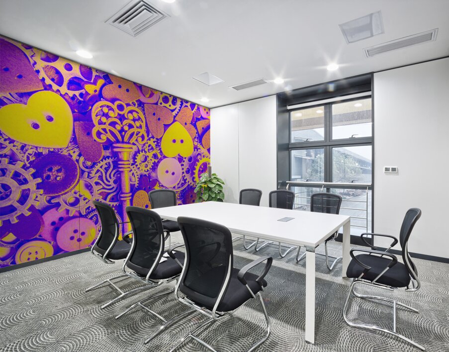 Romance in mechanics Wall Printing