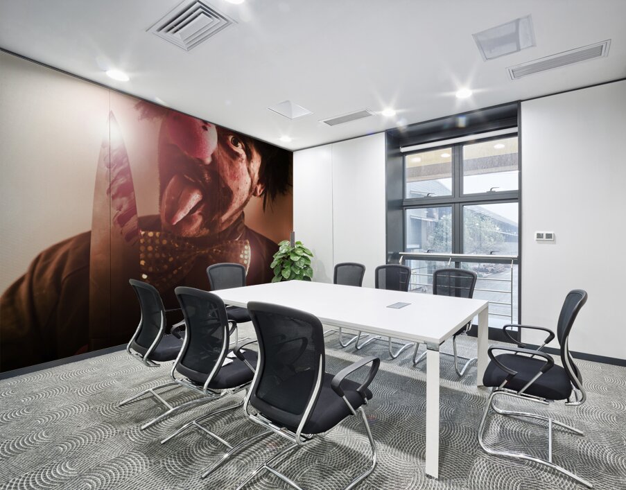 Mr Evil The Clown Wall Printing