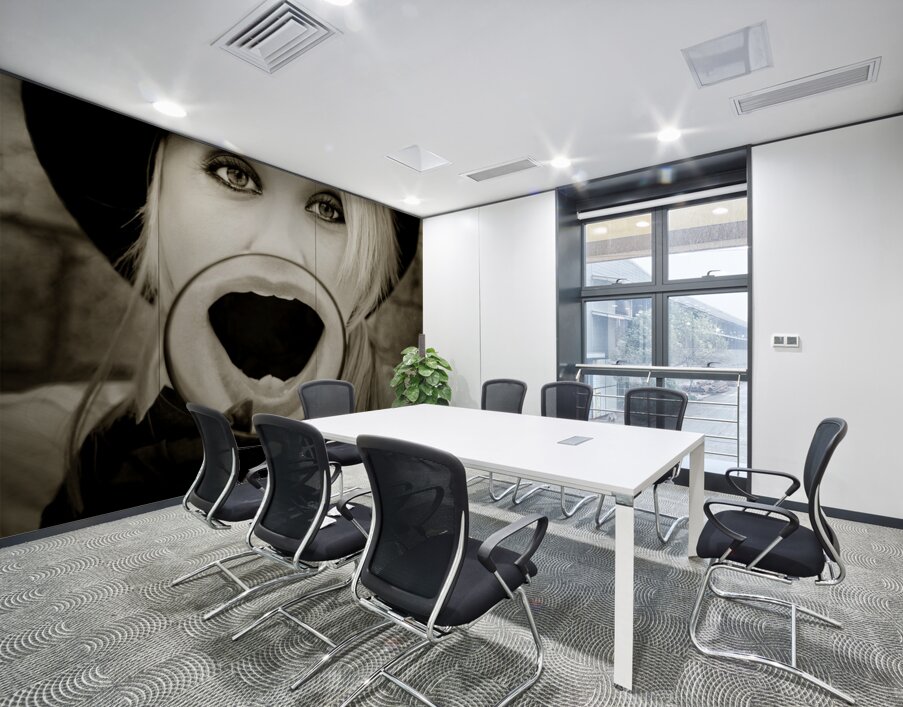 Crime Scene Investigator Uncovers Mystery Wall Printing