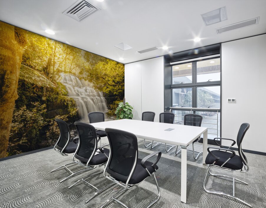 Water in fall Wall Printing