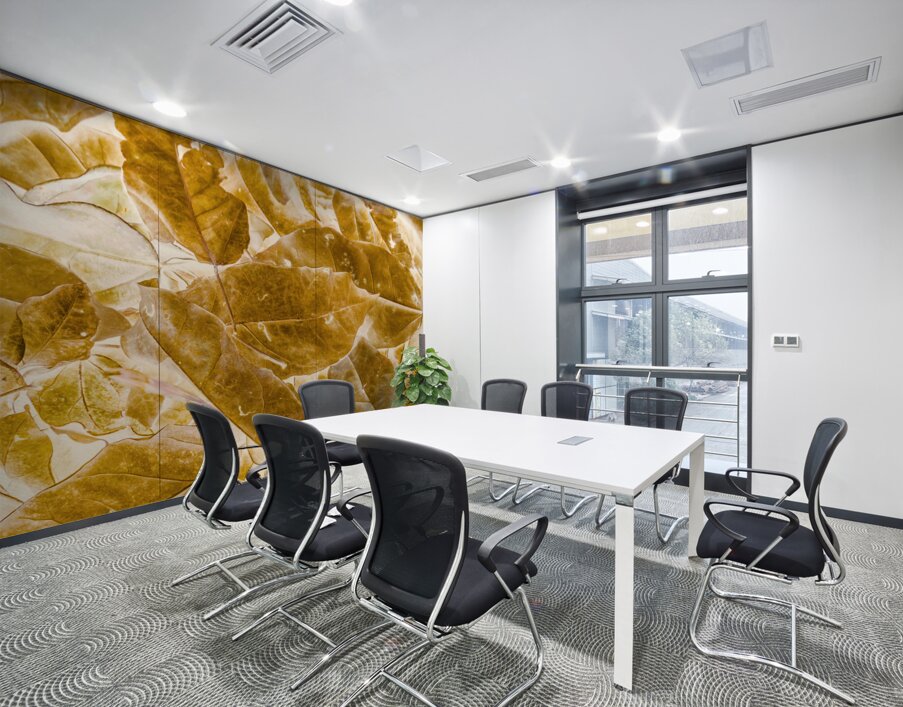 Seasonal gold Wall Printing