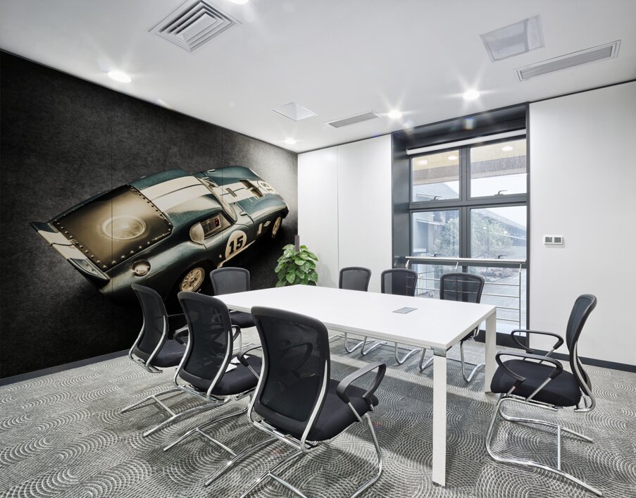 Midnight blue Wall Printing