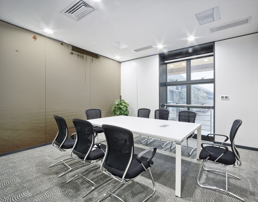 Fishing boat trawler docked at Tasmanian harbor Wall Printing