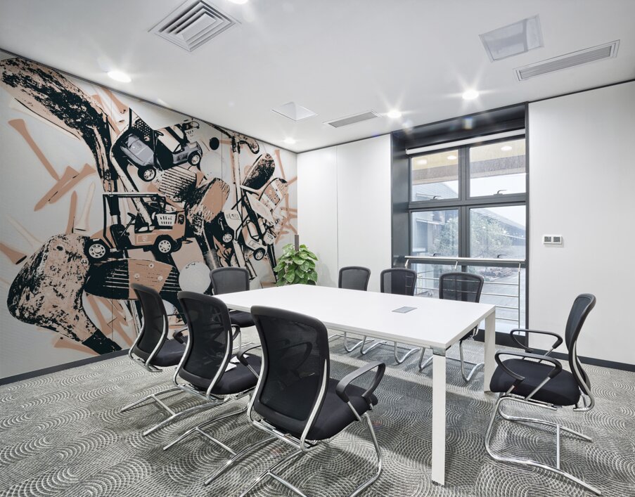 The golf bug Wall Printing