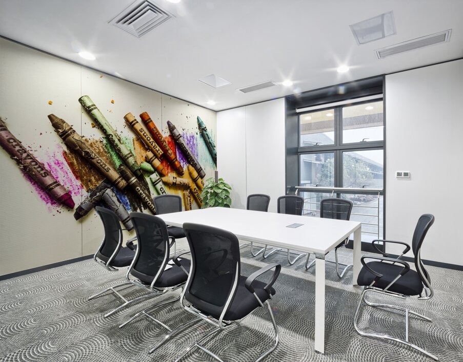 Rainbow shades Wall Printing