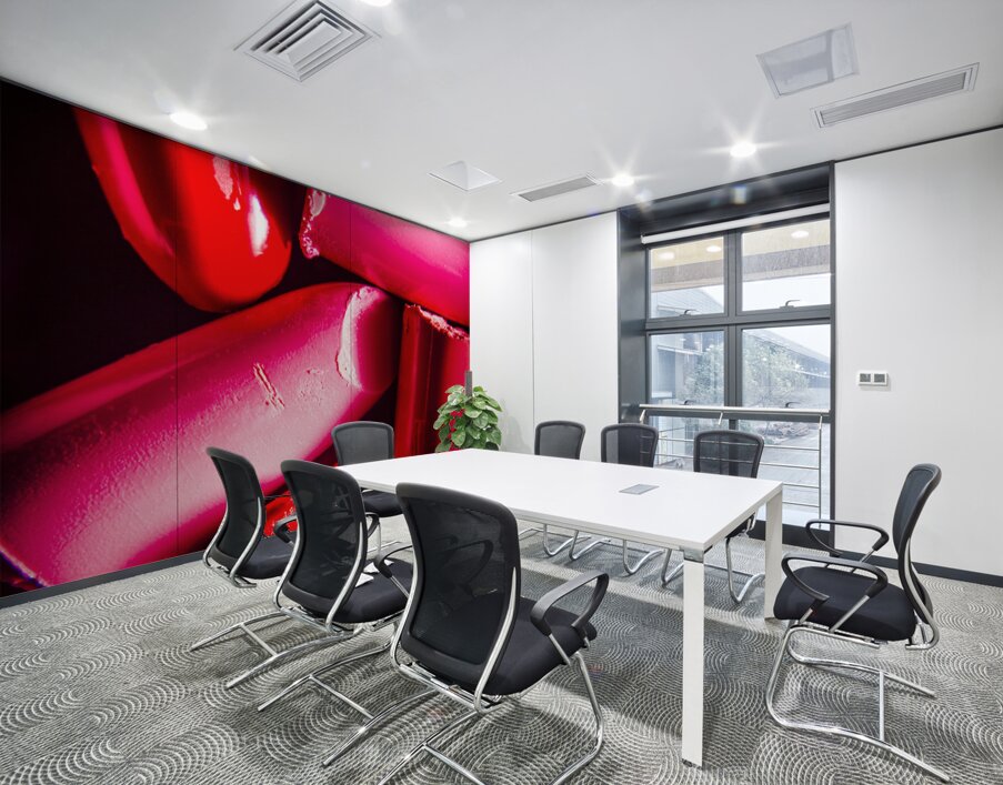 Lipgloss and letdown Wall Printing