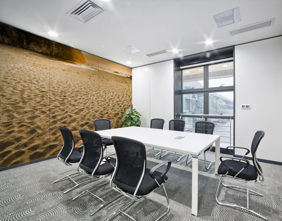 Sand Oasis Wall Printing