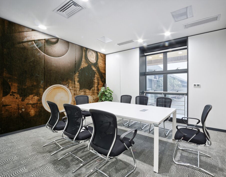 Vintage tea crate cafe art Wall Printing