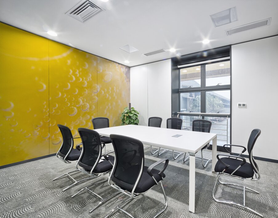 Macro lemonade bubbles Wall Printing