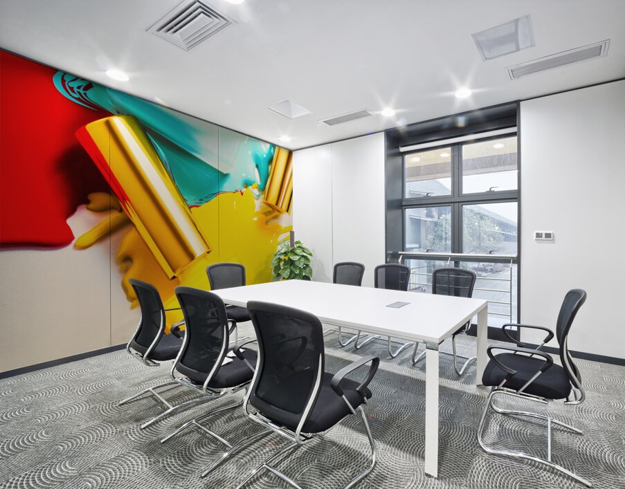 Liquid lacquer Wall Printing