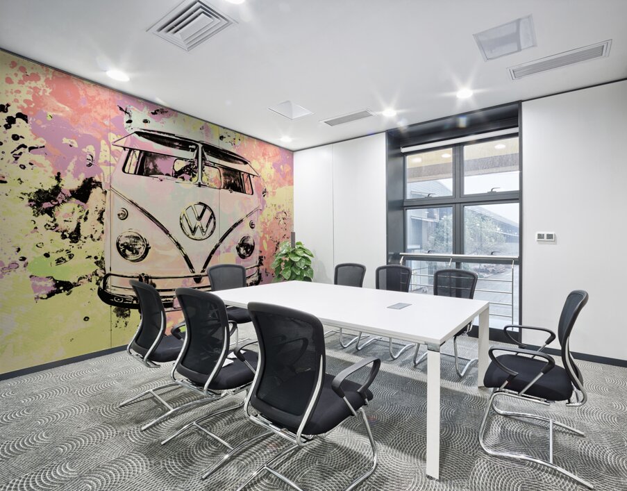 Hippie trip Wall Printing