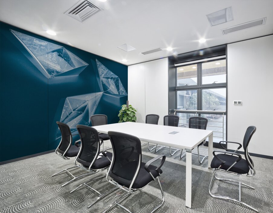 Water ways Wall Printing