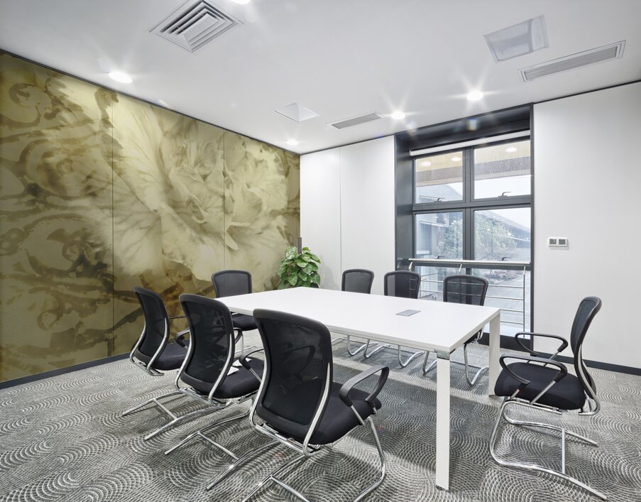 Flowers by the window Wall Printing