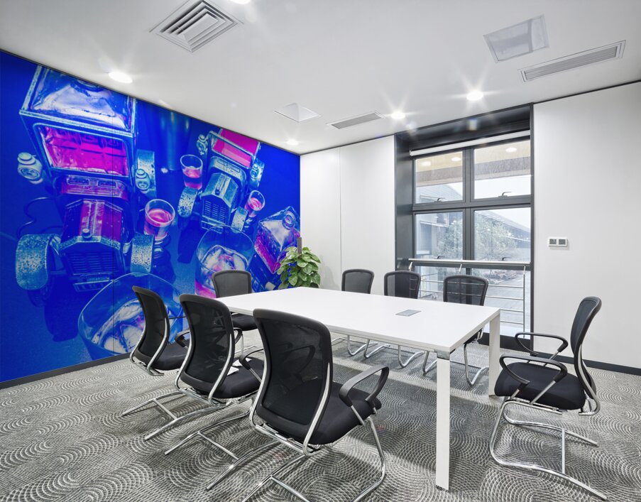 Neon bar Wall Printing